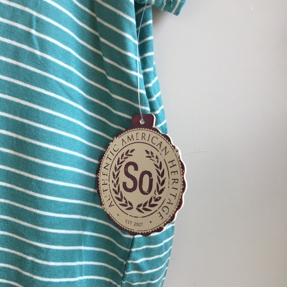 SO | brand new knotted relaxed tee - Picture 4 of 9